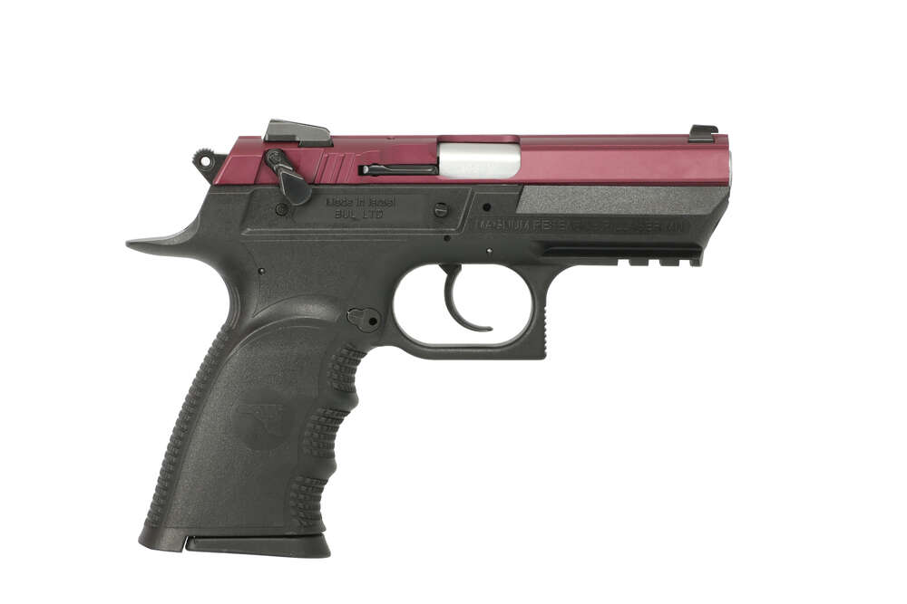 Handguns Magnum Research Baby Eagle III Semi Compact 40S&W BE III CMPT 40SW BLACK CHERRY • SEMI-COMPACT | TACTICAL RAIL • Model: Baby Eagle III Semi-Compact